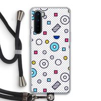 8-bit N°9: OnePlus Nord Transparant Hoesje met koord