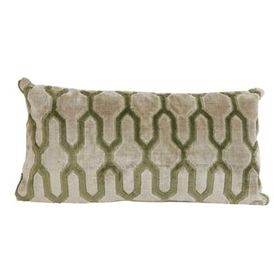 Kussen Jembana zand olijf 60x30