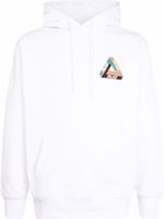 Palace hoodie Tri-Tex SS20 à logo - Blanc