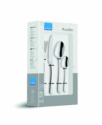 Amefa Austin 24-delige set in vensterdoos