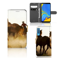 Samsung Galaxy A7 (2018) | Telefoonhoesje | Met pasjeshouder | Design Cowboy