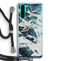 Golven: Huawei P30 Pro Transparant Hoesje met koord