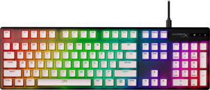 HyperX Pudding Keycaps Full Key Set (White PBT) keycaps