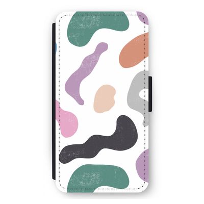 Memphis Shapes: iPhone 11 Pro Max Flip Hoesje