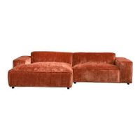 by fonQ Chunky Chaise Longue Links - Terra - Rib - thumbnail