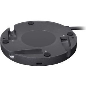 Logitech Rally Mic Pod Hub Zwart