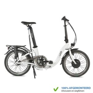 UGo Elektrische Vouwfiets Now U.GO Ei7 Pearl White