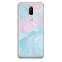 Fantasie pastel: OnePlus 6 Transparant Hoesje