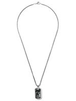 David Yurman étiquette de pietersite Exotic Stone Enhancer - Argent