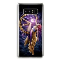 Aerial Angel: Samsung Galaxy Note 8 Transparant Hoesje