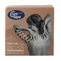 Cure Tape Sports beige 5m x 1cm 5 Stuks