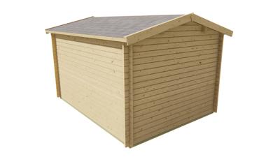 Blokhut - Tuinhuis Chloe | 40 mm | vuren groen geïmpregneerd