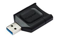Kingston Technology MobileLite Plus geheugenkaartlezer USB 3.2 Gen 1 (3.1 Gen 1) Type-A Zwart - thumbnail