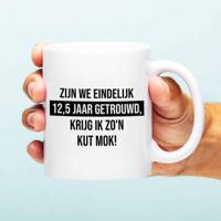 Mok Zijn we eindelijk zoveel jaar getrouwd - 12,5 jaar