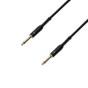adam hall K3 IPP 0300 audio kabel 3 m 6.35mm TRS Zwart, Zilver