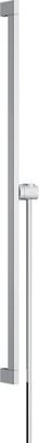 Hansgrohe Unica glijstang E Puro 90 cm met easy slide schuifstuk en Isiflex doucheslang 160 cm, chroom