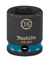 Makita Krachtdop Impact Black, 3/8 16mm - E-15970