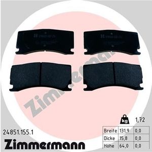 Remblokkenset, schijfrem 248511551