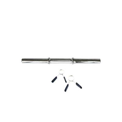 DUMBBELL BAR 45CM WITH COLLARS SPRING