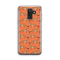 Cheetah: Samsung Galaxy J8 (2018) Transparant Hoesje - thumbnail