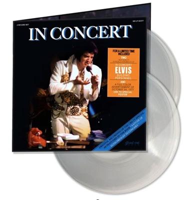Pre-Order: Elvis Presley - A Study Of Elvis&apos; &apos;In Concert&apos; (Clear Vinyl) 2-LP - Gravel Road