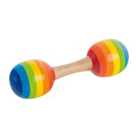 Goki houten dubbele maraca&apos;s
