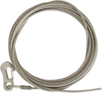 BÜNTE staalkabel wire rope with hook .