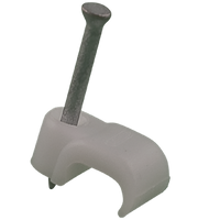 Mepac spijkerclip 5/6mm wit