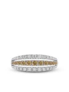 HYT Jewelry bague en or blanc 18ct à diamants - Argent