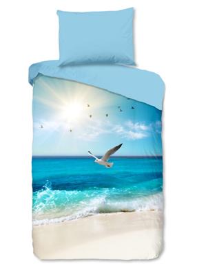 Good Morning Dekbedovertrek "strandthema" - Multi - (140x200 cm) - Katoen Good Morning Dekbedovertrek "strandthema" - Multi - (140x200 cm) - Katoen