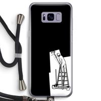 Musketon Painter: Samsung Galaxy S8 Transparant Hoesje met koord
