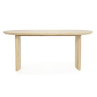 Eleonora Eettafel 'Dex' Eiken, 300 x 110cm, kleur Naturel