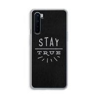 Stay true: OnePlus Nord Transparant Hoesje