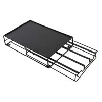 Koffiecapsule organizer DKD Home Decor 21 x 31 x 7,5 cm Zwart Metaal