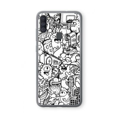 Vexx City #2: Samsung Galaxy A11 Transparant Hoesje