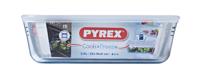Pyrex cook & freeze ovenschaal 25 x 20 cm met vershouddeksel