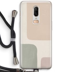 Geo #7: OnePlus 6 Transparant Hoesje met koord
