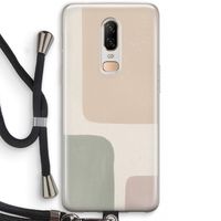 Geo #7: OnePlus 6 Transparant Hoesje met koord