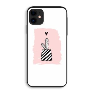 Zwart-wit cactus: iPhone 11 Biologisch afbreekbaar hoesje
