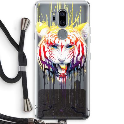 Fading: LG G7 Thinq Transparant Hoesje met koord