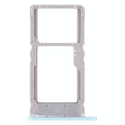 SIM-kaartlade + SIM-kaartlade / Micro SD-kaartlade voor eer Play4 (Phantom Blue)