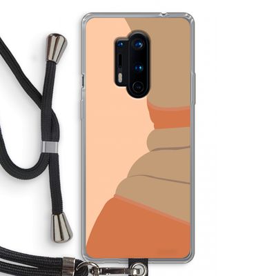 Bikini: OnePlus 8 Pro Transparant Hoesje met koord