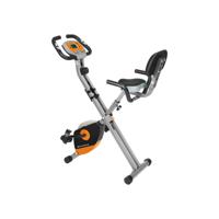 Opvouwbare hometrainer met rugleuning, Oranje + Grijs