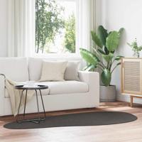 Tapijt HUARTE Antraciet 100 x 200 cm Polyester