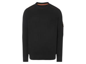 LIVERGY Heren trui (Zwart, XL)