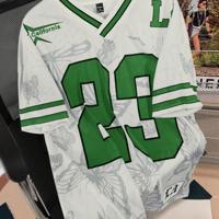 Bon&Bon Sporsity Heren Voetbal T-shirt - Oversized V-hals Mesh Top Veel kleurig-6 / XL