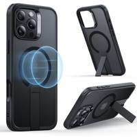 iPhone 16 Pro Boost Flickstand Case (HaloLock) Frosted Black - thumbnail