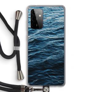 Oceaan: Samsung Galaxy A72 5G Transparant Hoesje met koord