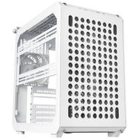 Cooler Master CoolerMaster Geh Qube 500 Flatpack White Midi-tower PC-behuizing Wit Zijvenster, 1 voorgeïnstalleerde ventilator, Stoffilter
