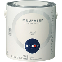 Histor Perfect Finish Muurverf Mat - Hoornwit - 2,5 liter - thumbnail